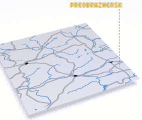 3d view of Preobrazhensk