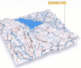 3d view of Gökhüyük