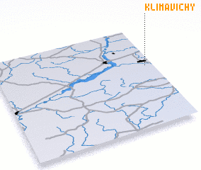 3d view of Klimavichy