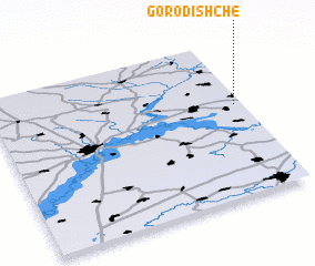 3d view of Gorodishche