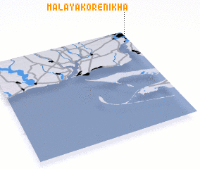 3d view of Malaya Korenikha