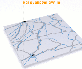 3d view of Malaya Karavayeva