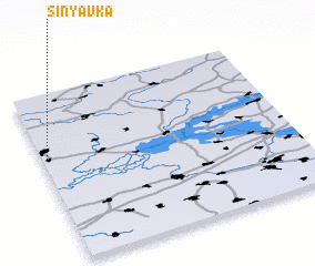 3d view of Sinyavka