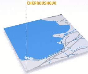 3d view of Chernoushevo