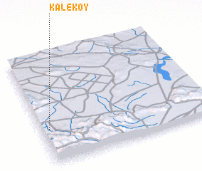 3d view of Kaleköy