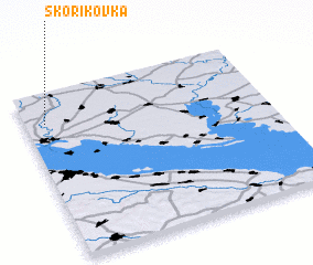 3d view of Skorikovka