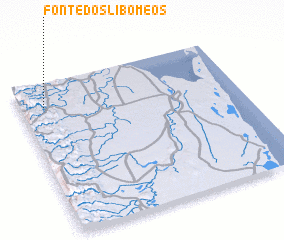 3d view of Fonte dos Libomeos