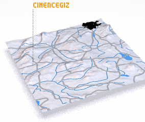 3d view of Çimenceğiz