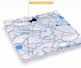 3d view of Harmanpınarı