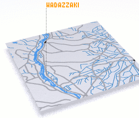 3d view of Wad az Zakī