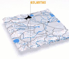 3d view of Aslantaş