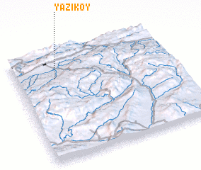 3d view of Yazıköy