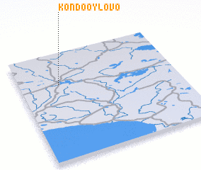 3d view of Kondooylovo