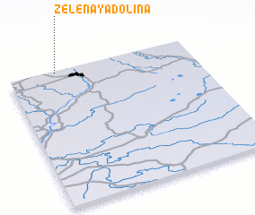 3d view of Zelënaya Dolina