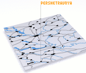 3d view of Pershe Travnya