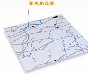 3d view of Nikolayevka