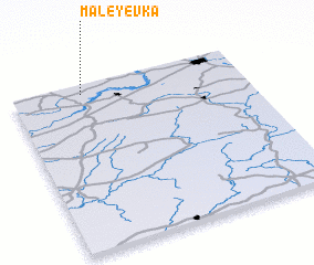 3d view of Maleyevka