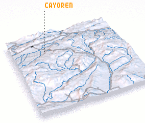 3d view of Çayören