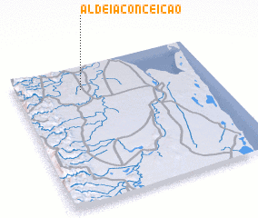 3d view of Aldeia Conceição