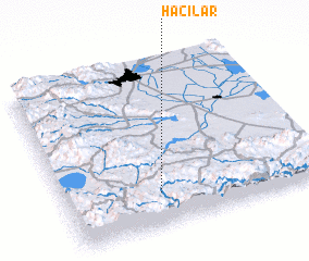 3d view of Hacılar