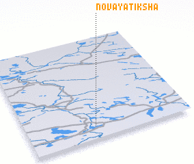 3d view of Novaya Tiksha