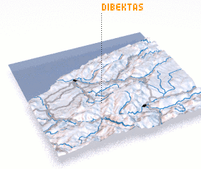 3d view of Dibektaş