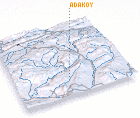 3d view of Adaköy