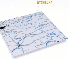 3d view of Ryzhëvka