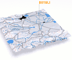 3d view of Boyalı
