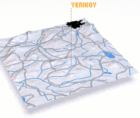 3d view of Yeniköy