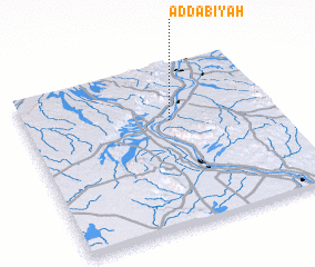 3d view of Aḑ Ḑab‘īyah