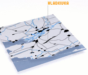 3d view of Hladkivka