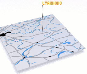 3d view of Lyakhovo