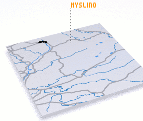 3d view of Myslino