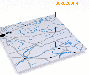 3d view of Berëzovka