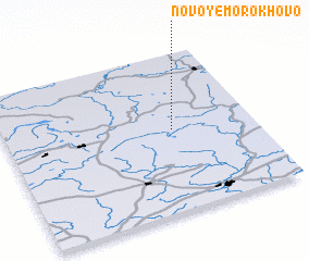 3d view of Novoye Morokhovo