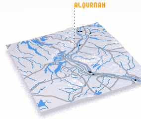 3d view of Al Qurnah