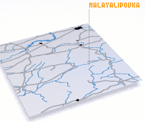 3d view of Malaya Lipovka