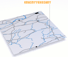 3d view of Krasnyye Kosary