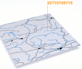 3d view of Usty Vtoryye