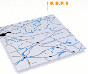 3d view of Kalinovka