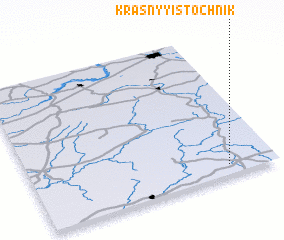 3d view of Krasnyy Istochnik