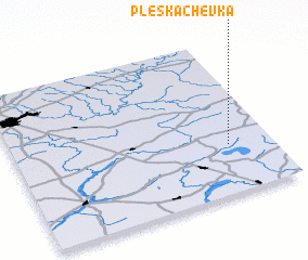 3d view of Pleskachëvka