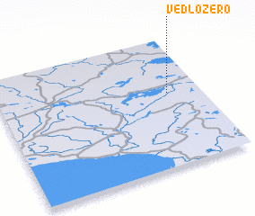 3d view of Vedlozero