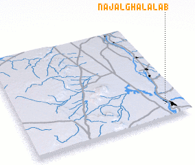 3d view of Naj‘ al Ghalālāb