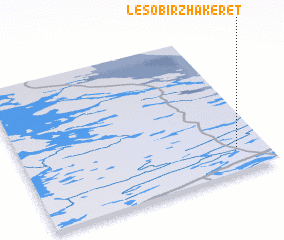 3d view of Lesobirzha Keret\