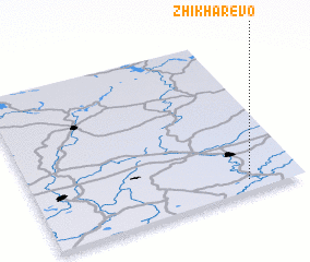 3d view of Zhikharëvo