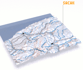 3d view of Saçak