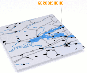 3d view of Gorodishche