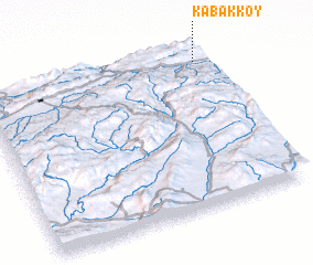 3d view of Kabakköy